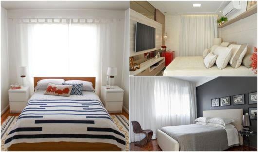 modelos de cortina branca