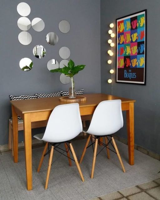 sala de jantar simples