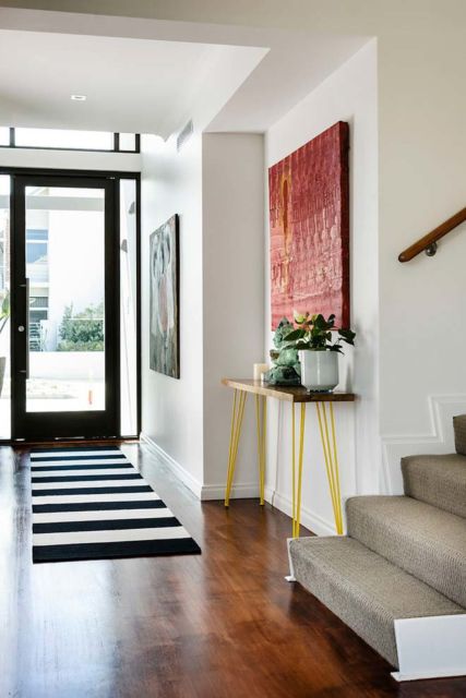 Hall de entrada: simples com quadro