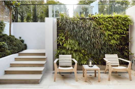 Jardim vertical: externo 