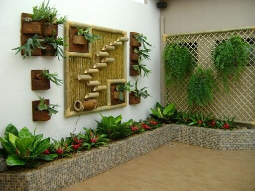 Jardim vertical: externo