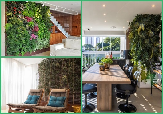 Jardim vertical: inspirações