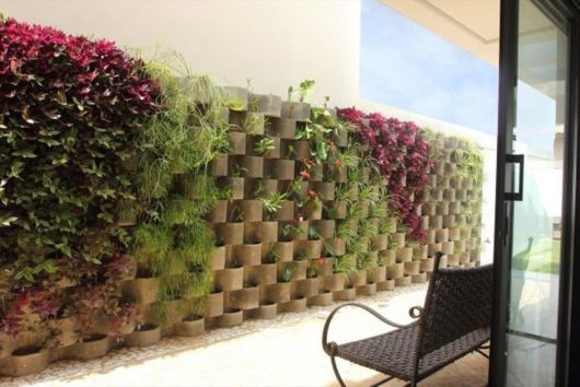 Jardim vertical: externo grande