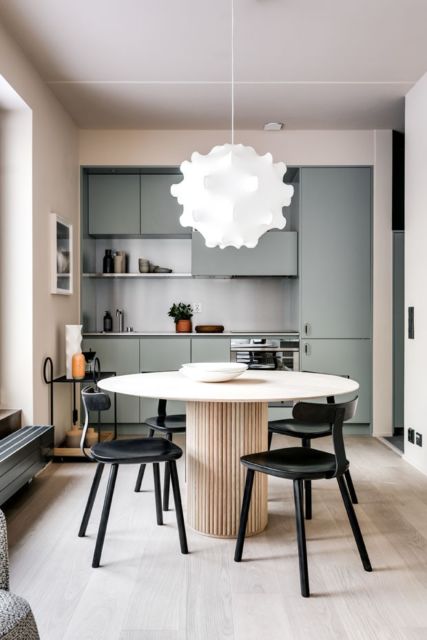 Lustre para sala de jantar pequena branco