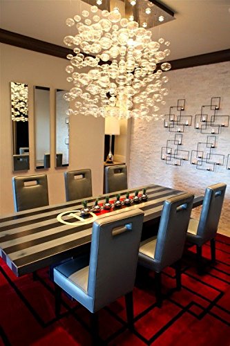 Lustre para sala de jantar: em cristal