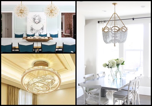 Lustre para sala de jantar: inspirações