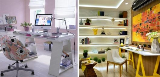 Mesa tipo cavalete para escritório