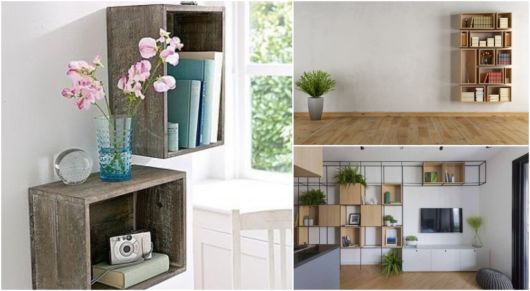 Nichos para decorar salas