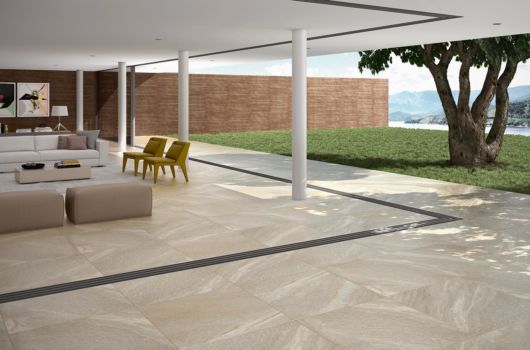 Porcelanato para quintais e varandas