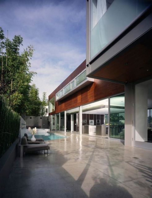 Piso de cimento queimado para quintais e varandas