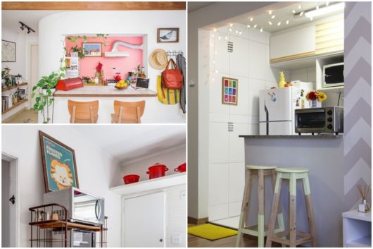 ideias para decoração colorida