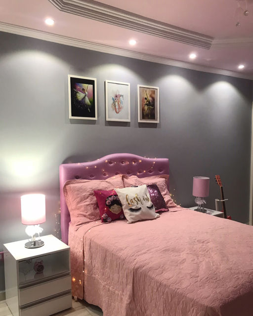 Quarto para meninas e mulheres rosa