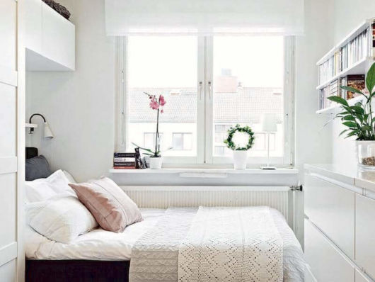 Quarto para meninas e mulheres branco