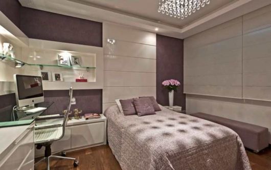 Quarto para meninas e mulheres moderno