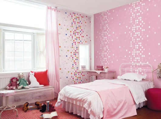 Quarto para meninas e mulheres rosa