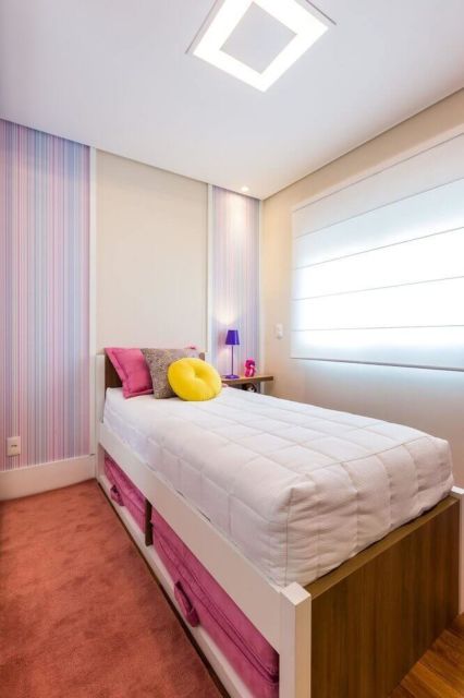 Quarto para meninas e mulheres simples