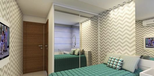 Quarto para meninas e mulheres planejado