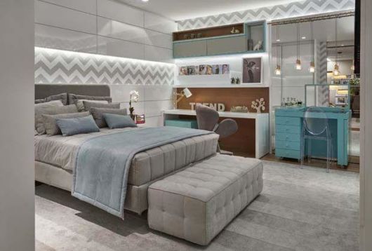 Quarto para meninas e mulheres moderno