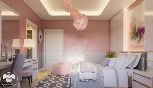Quarto para meninas e mulheres rosa