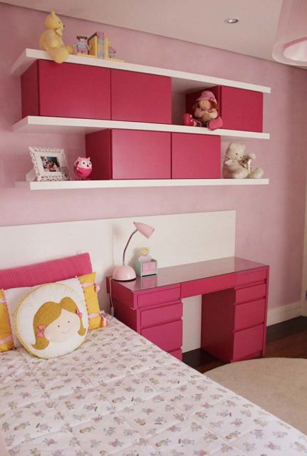 Quarto para meninas e mulheres rosa