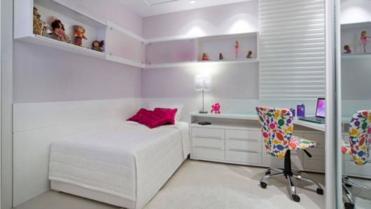 Quarto para meninas e mulheres planejado