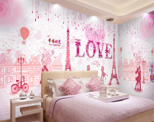 Quarto para meninas e mulheres rosa