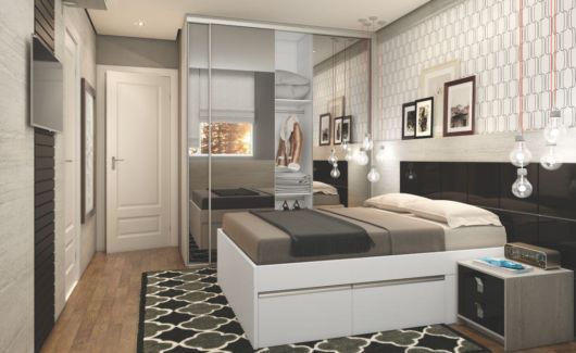 Quarto para meninas e mulheres planejado