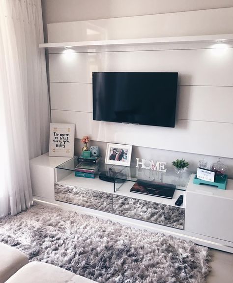 rack para sala pequena de vidro