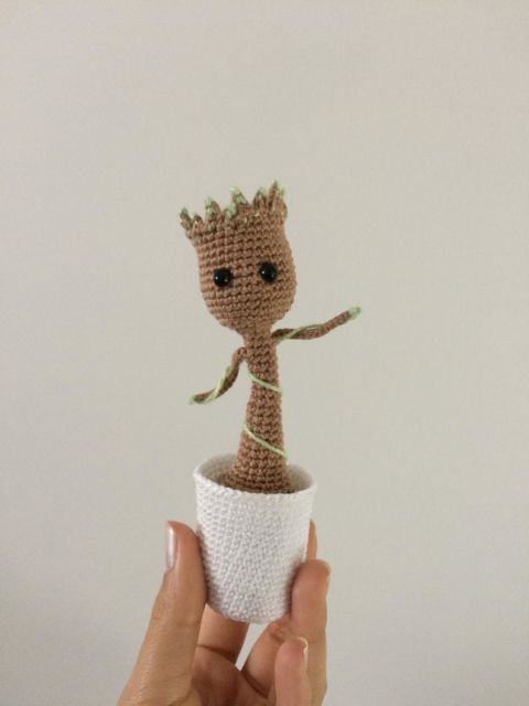 groot em amigurumi