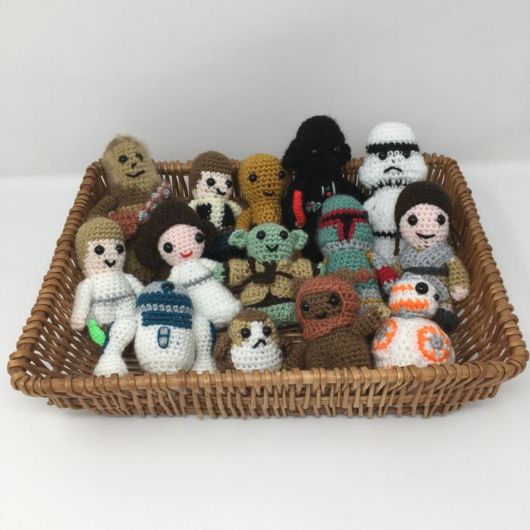 star wars de tricô