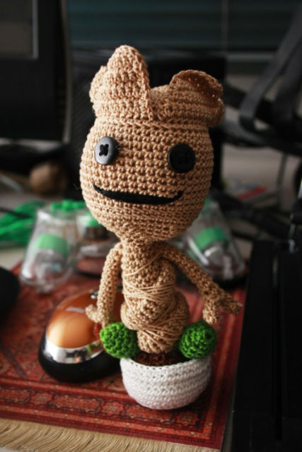 groot em amigurumi