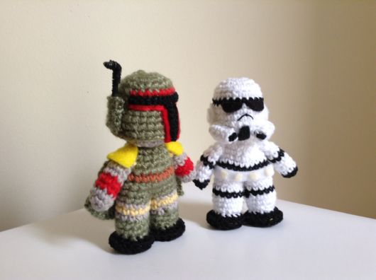 star wars de tricô