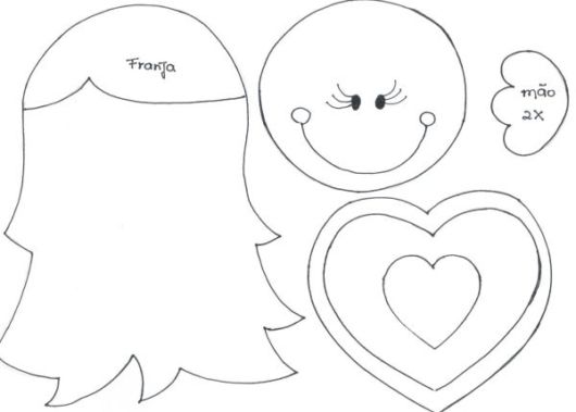 molde de bonecas de EVA