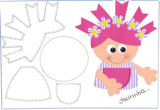 molde de bonecas de EVA