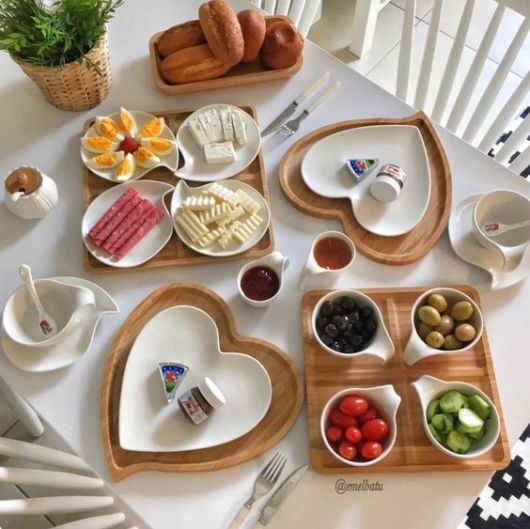 decoração mesa a dois