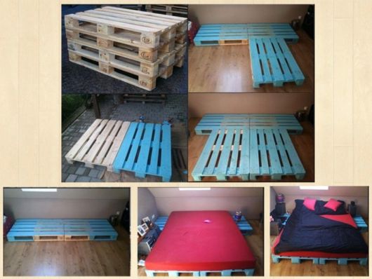 como fazer cama barata