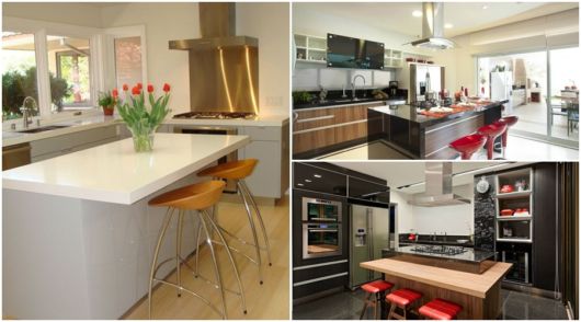 ideias para ilha central