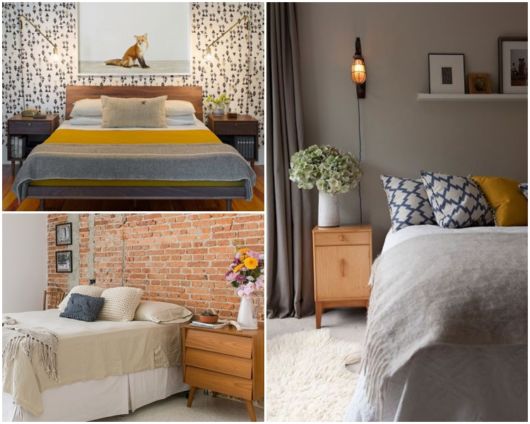 modelos de criado-mudo de madeira