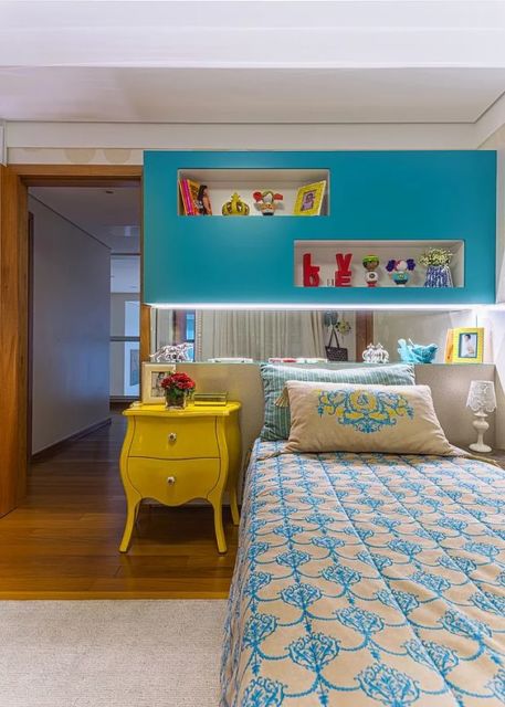 quarto solteiro moderno