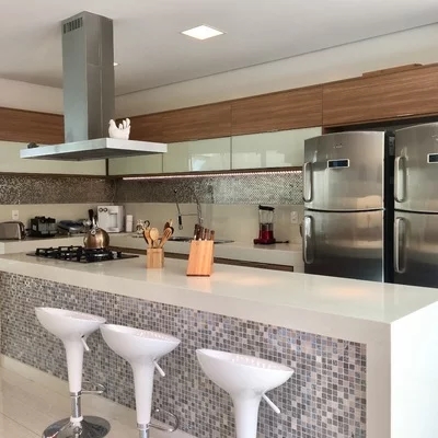 cozinha gourmet com ilha