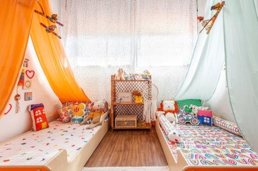 quarto simples gêmeos