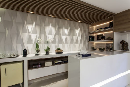 Revestimento 3D na cozinha