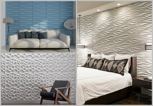 Revestimento 3D inspirações
