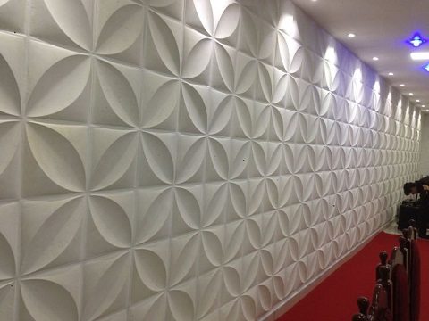 Revestimento 3D em gesso