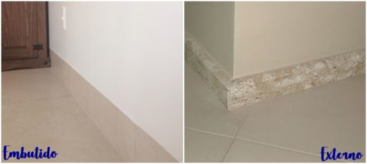 tipos de rodapé