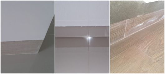 rodapé de porcelanato