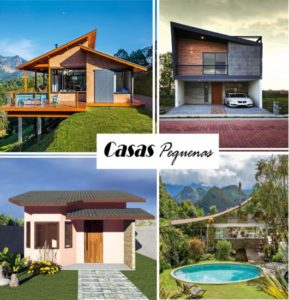 foto com quatro casas pequenas.