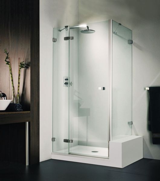 Box para banheiro em L