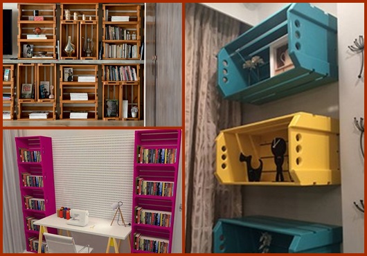 Caixote de madeira inspirações