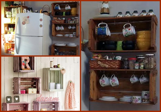 Caixote de madeira inspirações